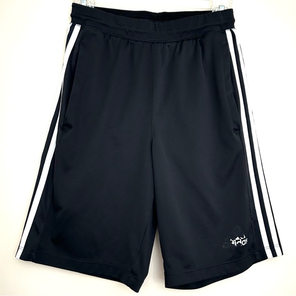 adidas Other - 🔹Adidas Climalite Men's Classic Black Shorts with White Stripes